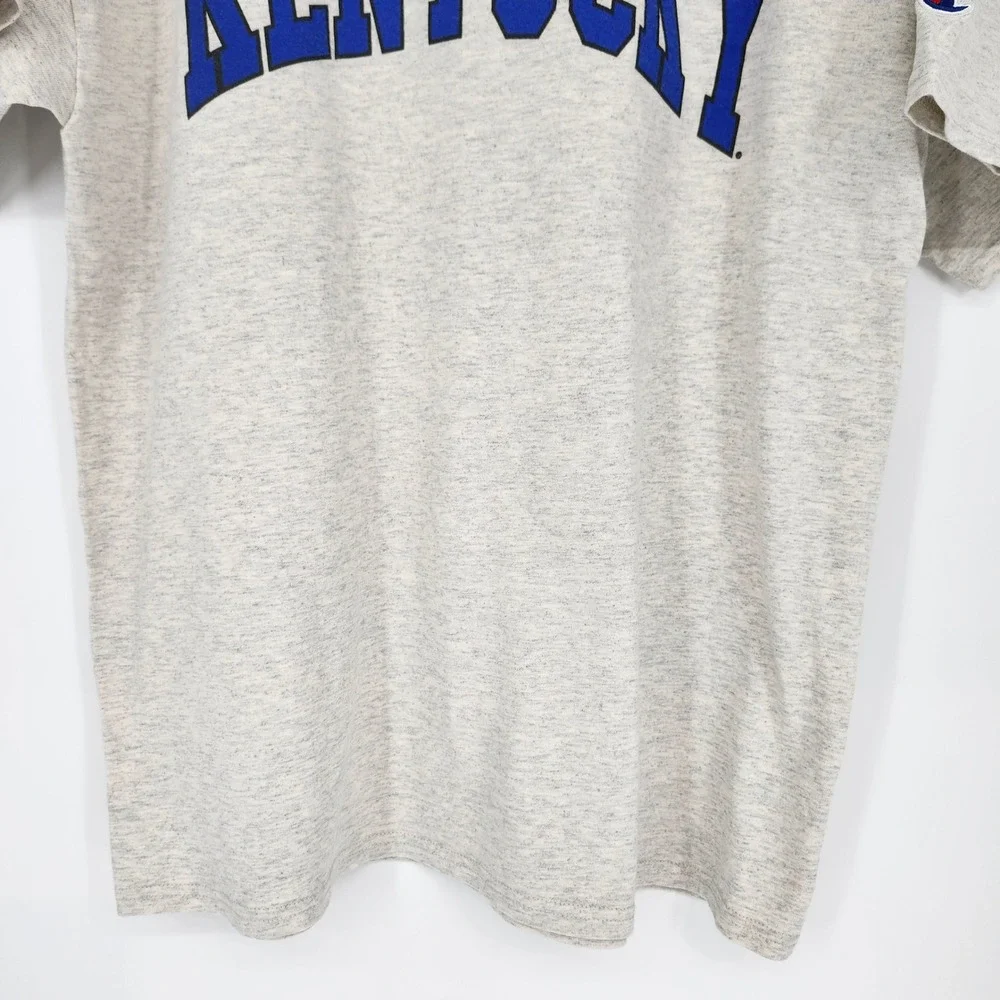 Champion Kentucky Wildcats Spellout T Shirt Mens Large Gray Sporty‎ Game Day - Picture 4 of 7